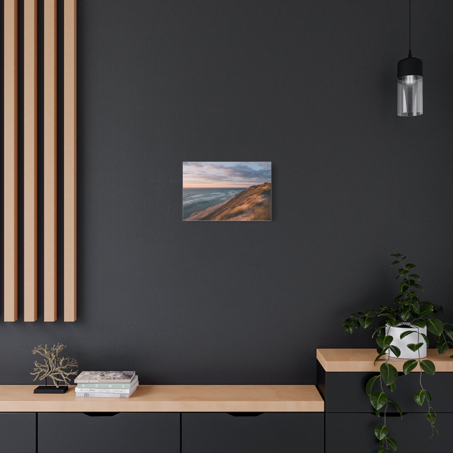Coastal Serenity Matte Canvas Wall Art