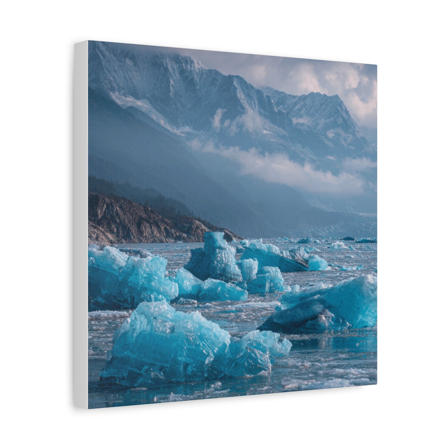 Stretched Canvas Art, Tranquil Landscape Wall Decor, Ideal for Home or Office, Art Print Gift, Nature Lover's Art