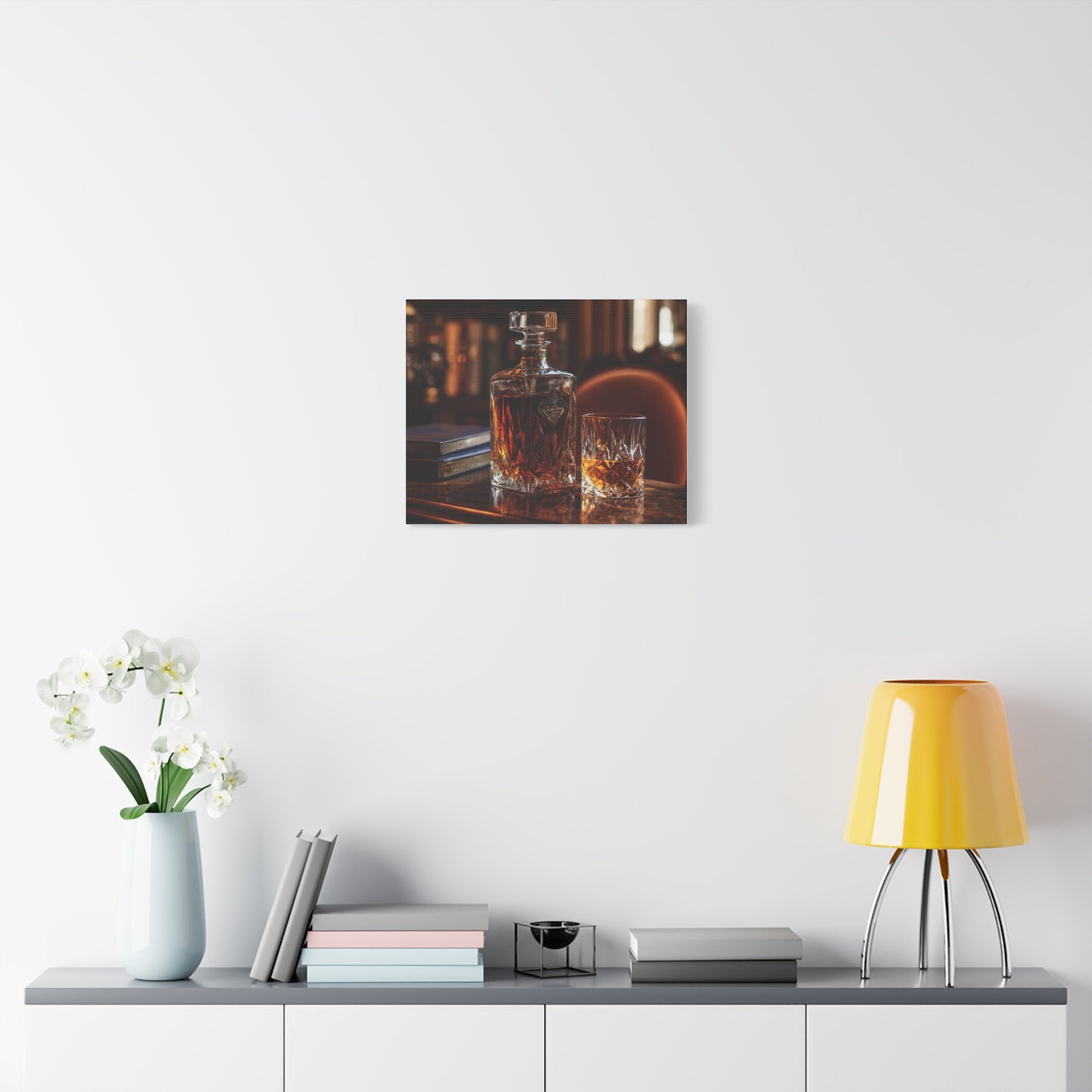 Elegant Whiskey Art Canvas
