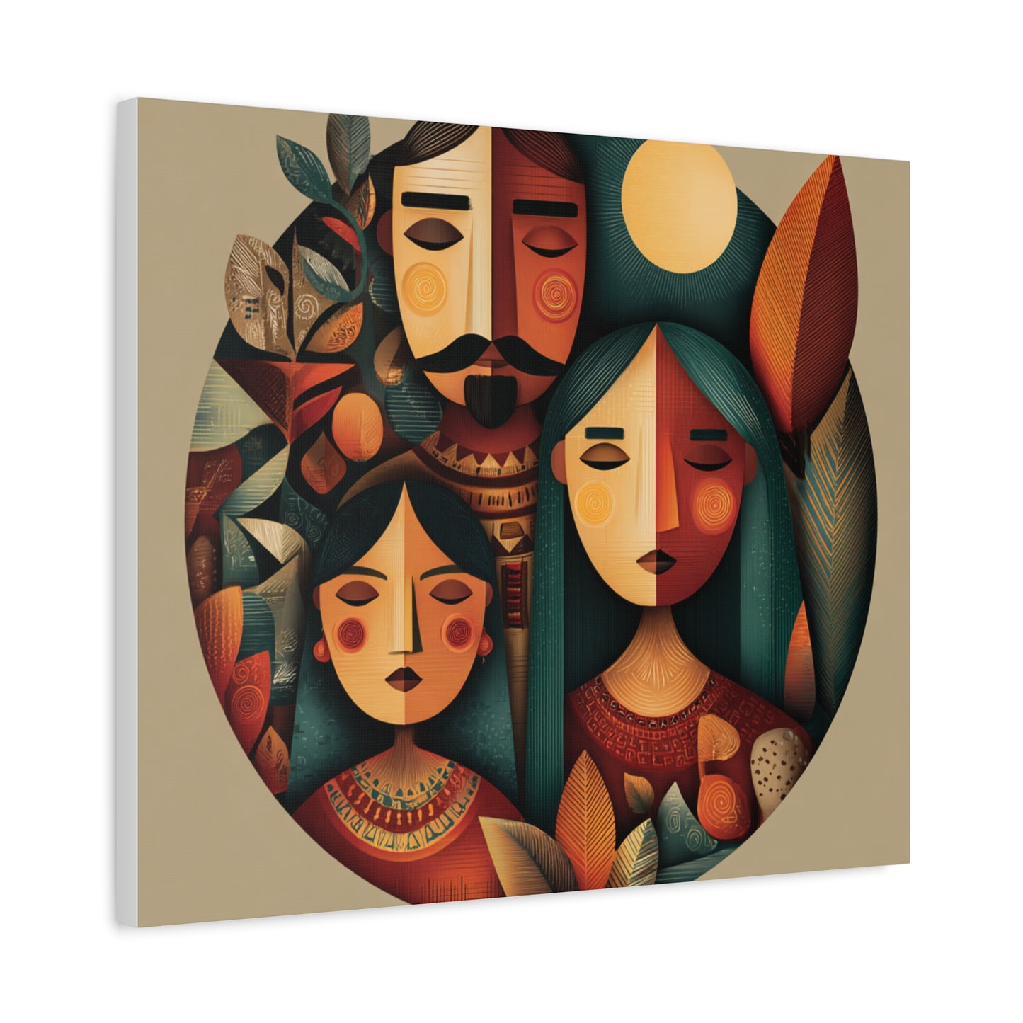 Canvas Print - Hispanic Heritage Inspired Art