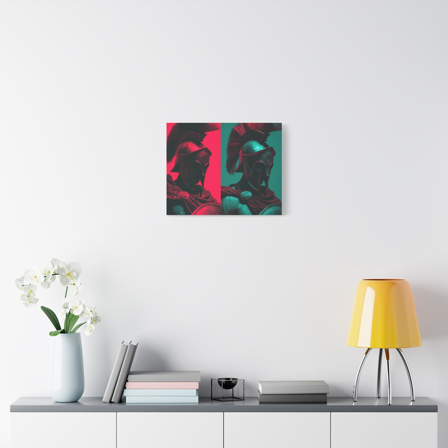 Spartan Warrior Canvas Wall Art