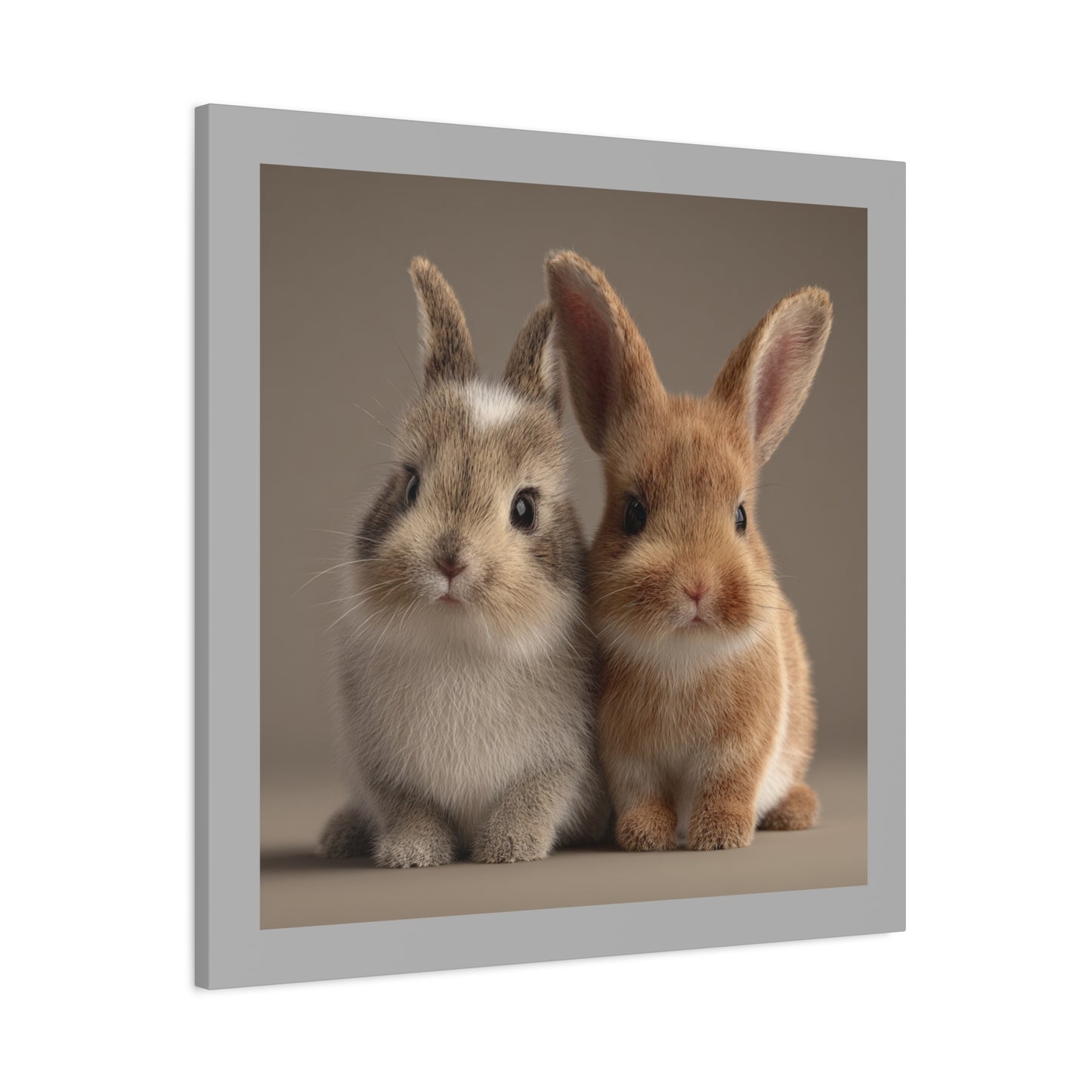 Canvas Print Baby Bunnies