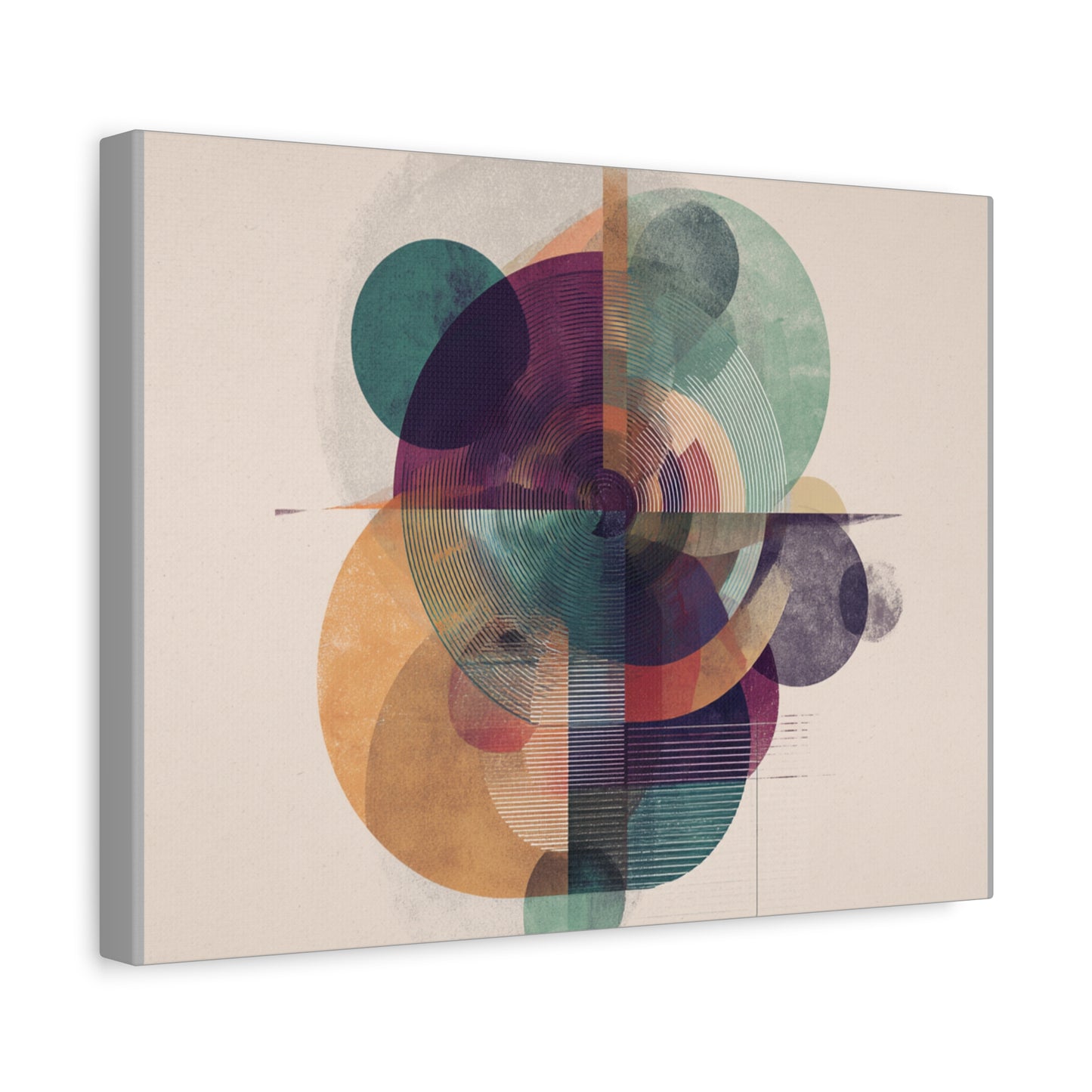 Abstract Geometric Wall Art Canvas