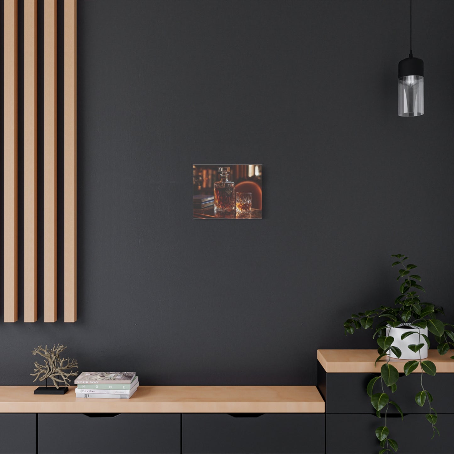 Elegant Whiskey Art Canvas