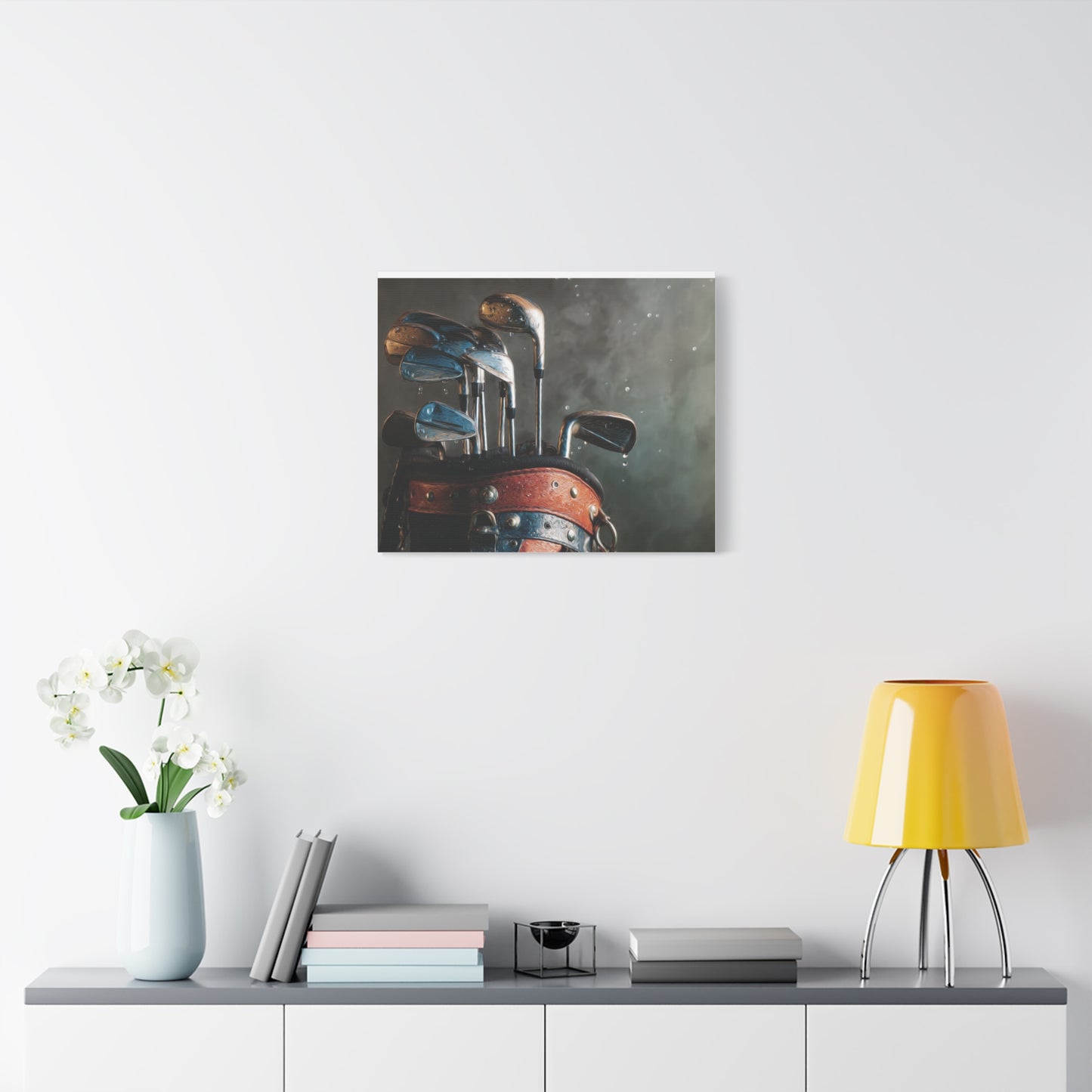 Golf Club Canvas Wall Art