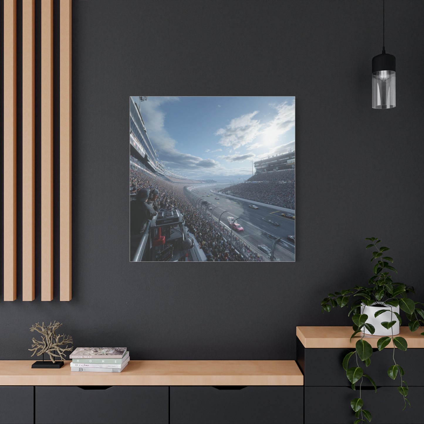 Racing Scene Wall Art