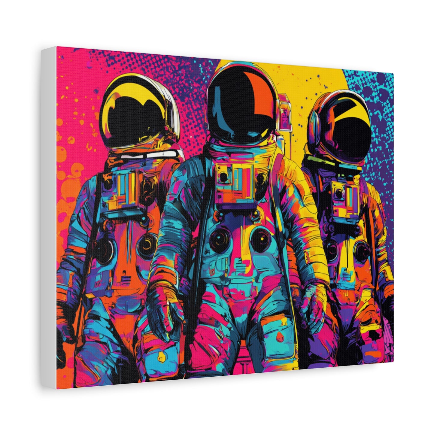 Canvas Print -  Pop Art Astronauts