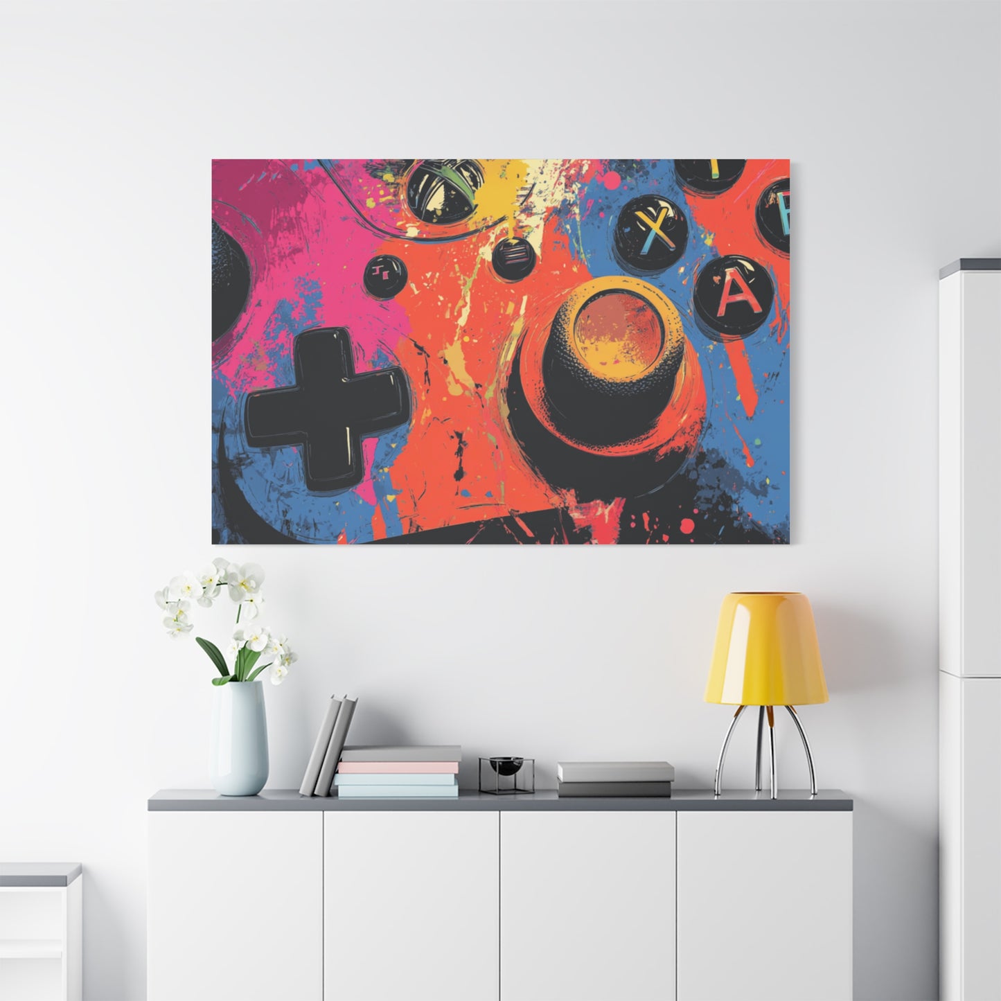 Vibrant Gaming Canvas Art