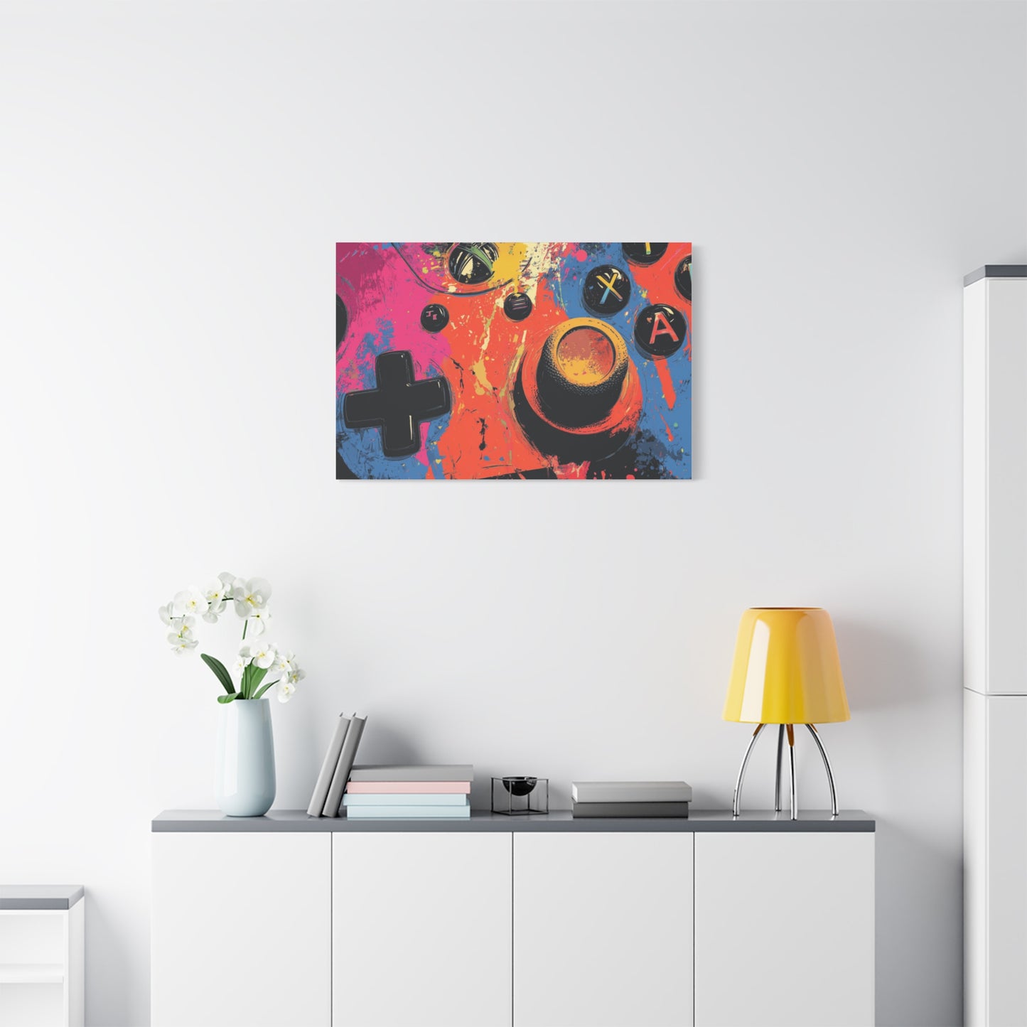 Bold Gaming Canvas Wall Art