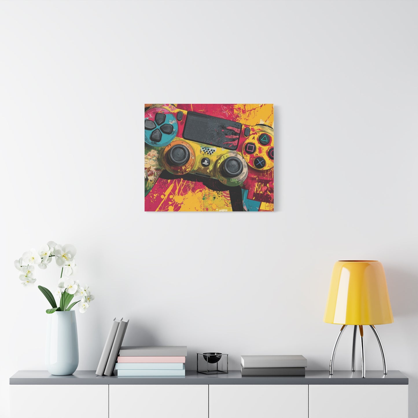 Colorful Gaming Canvas Wall Art