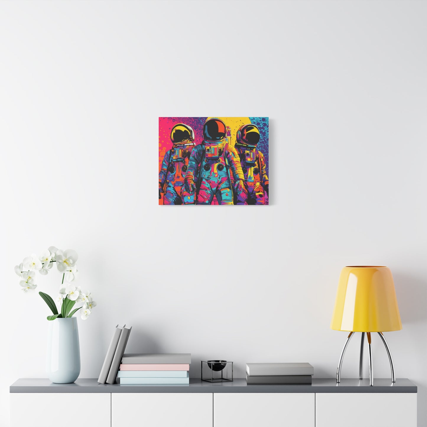 Canvas Print -  Pop Art Astronauts