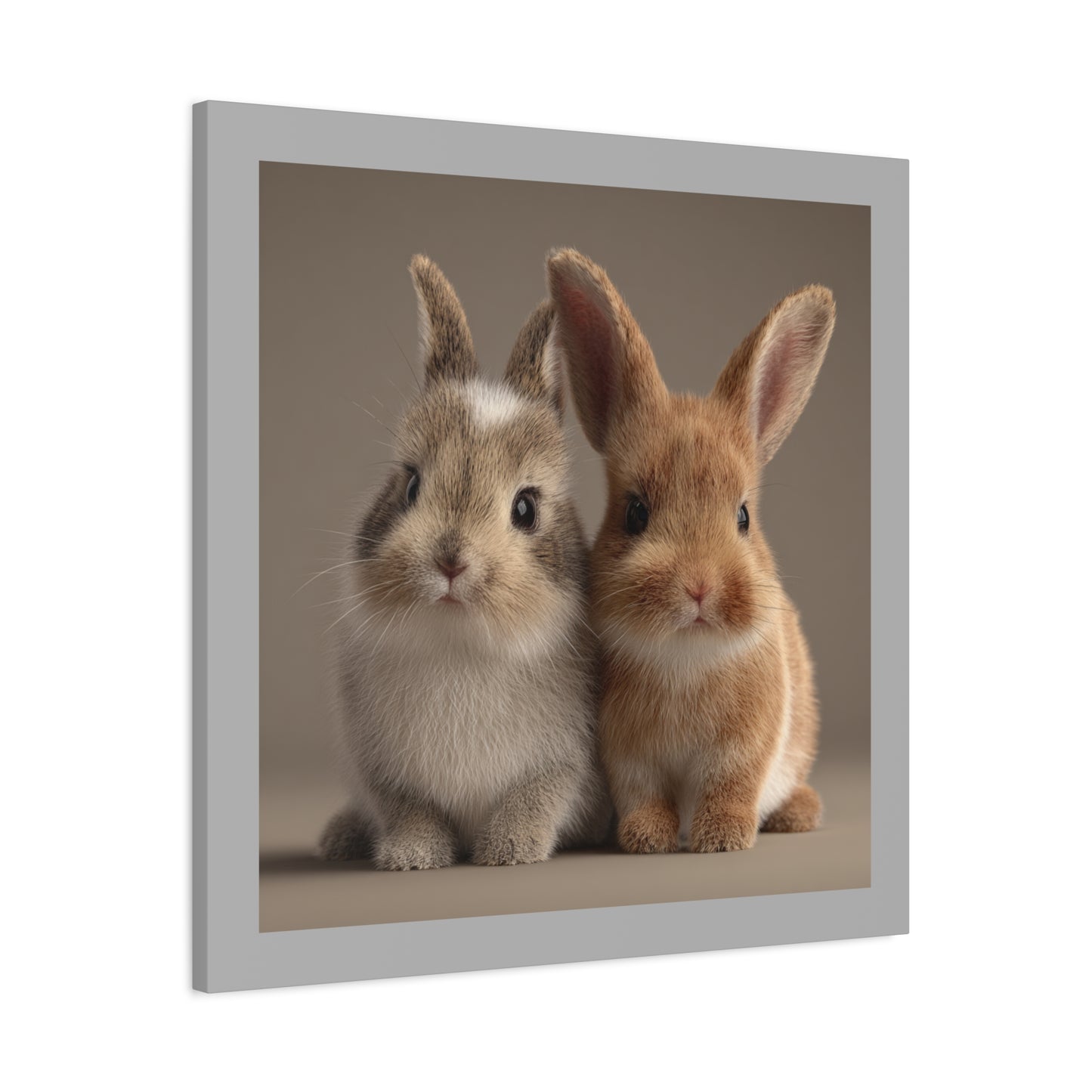 Canvas Print Baby Bunnies