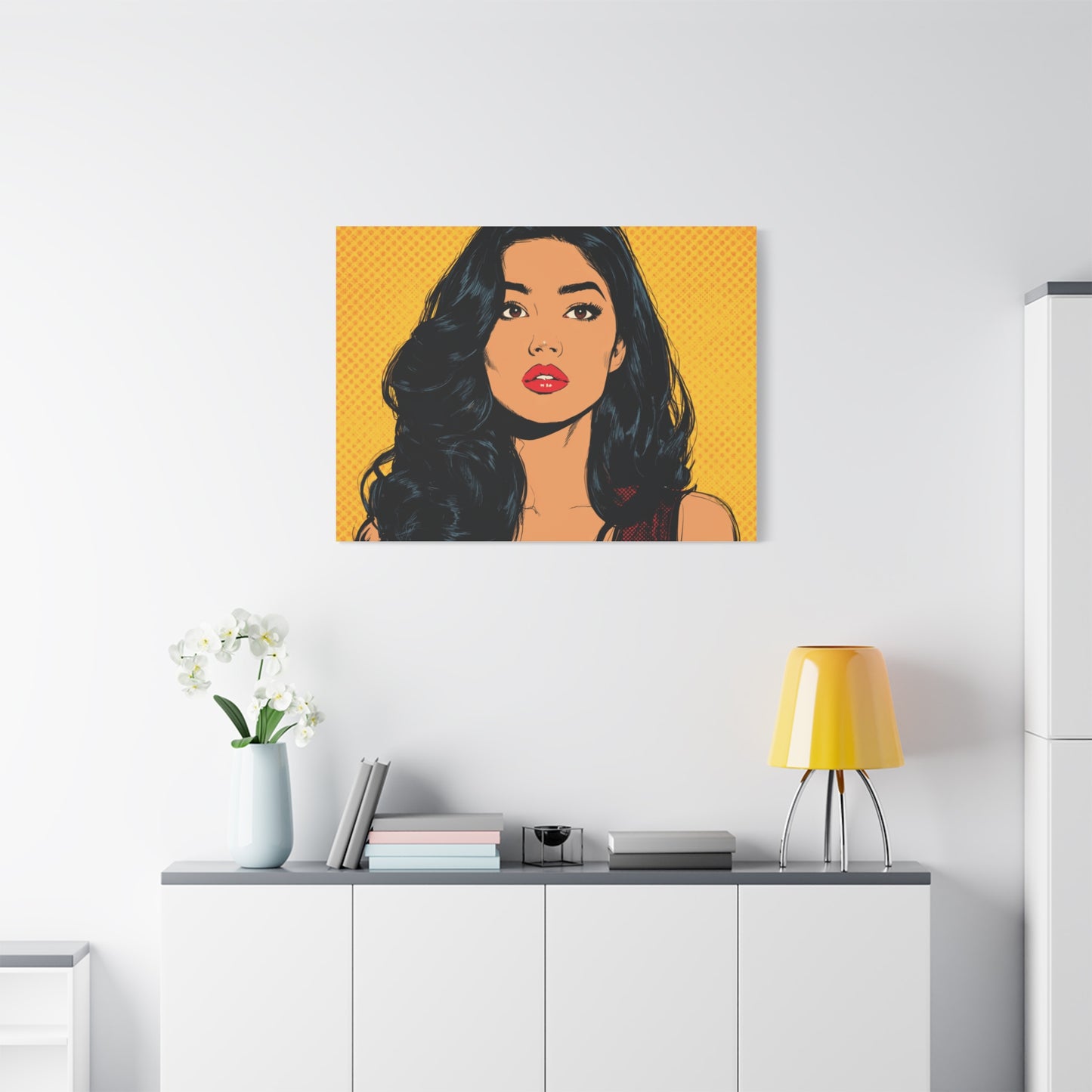 Canvas Print Pop Art Style
