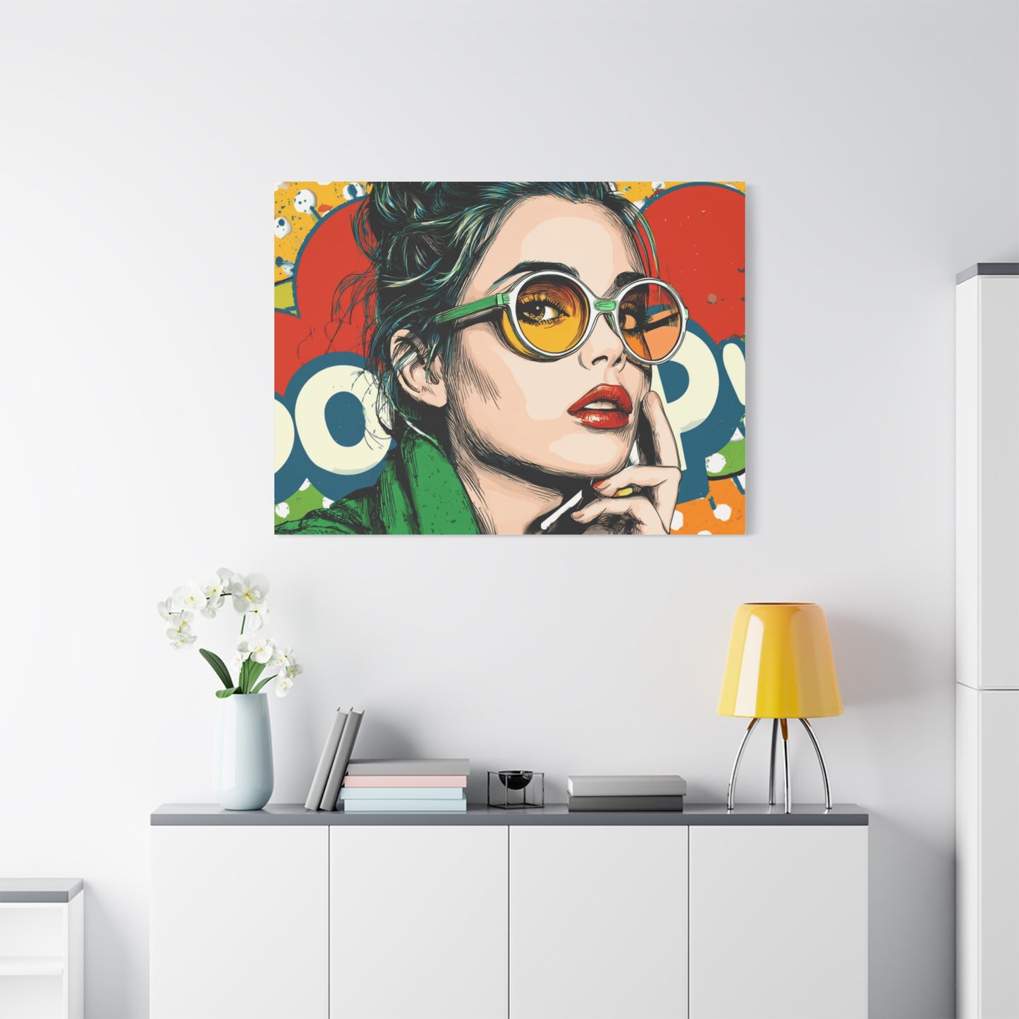 Canvas Print - Pop Art Style, Colorful