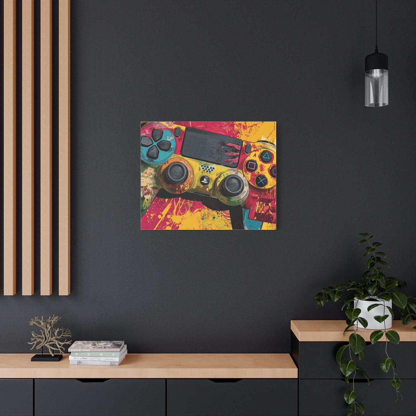 Colorful Gaming Canvas Wall Art
