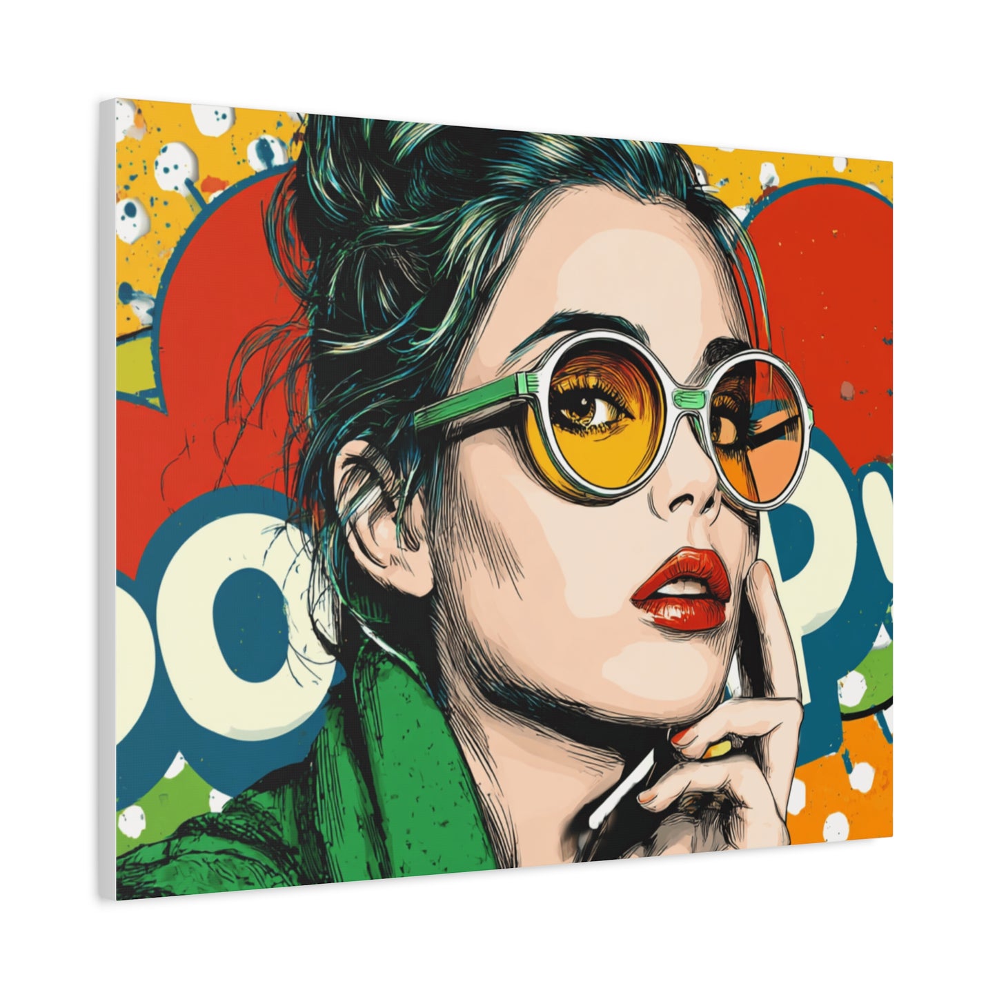 Canvas Print - Pop Art Style, Colorful