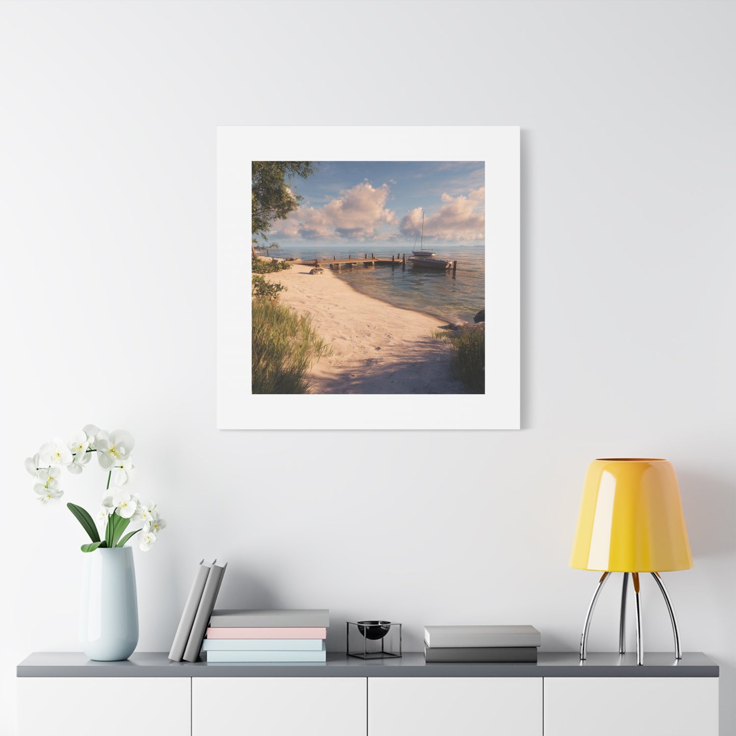 Canvas Print - Beautiful Beach Scene