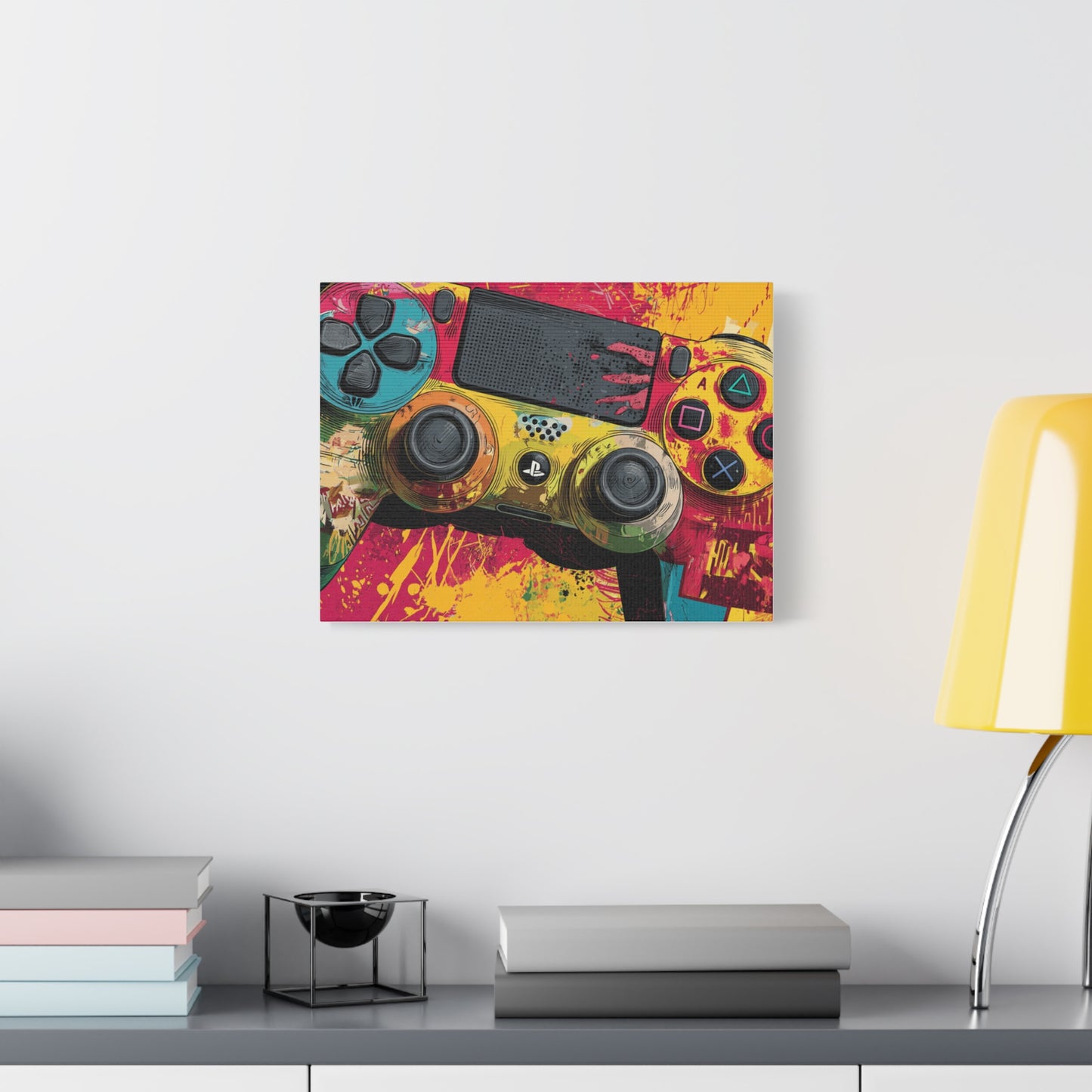 Colorful Gaming Canvas Wall Art