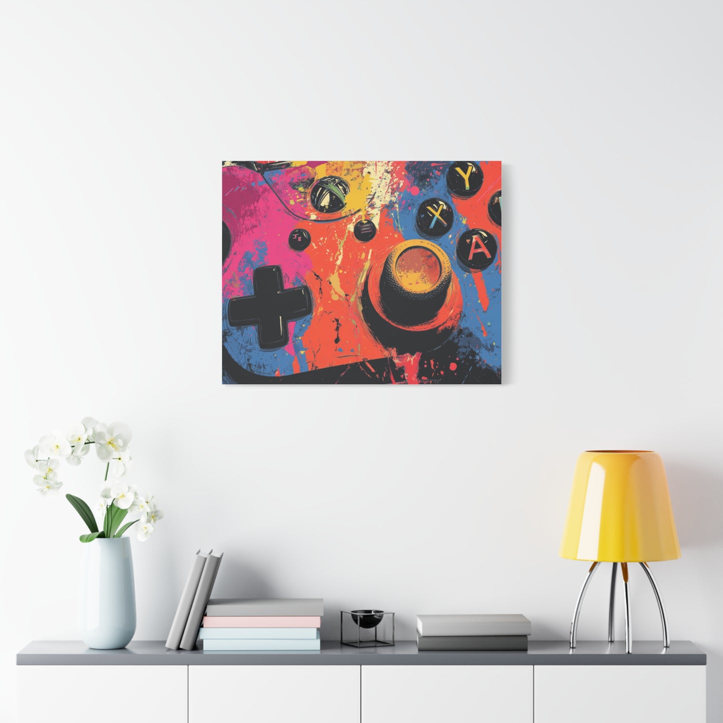 Bold Gaming Canvas Wall Art