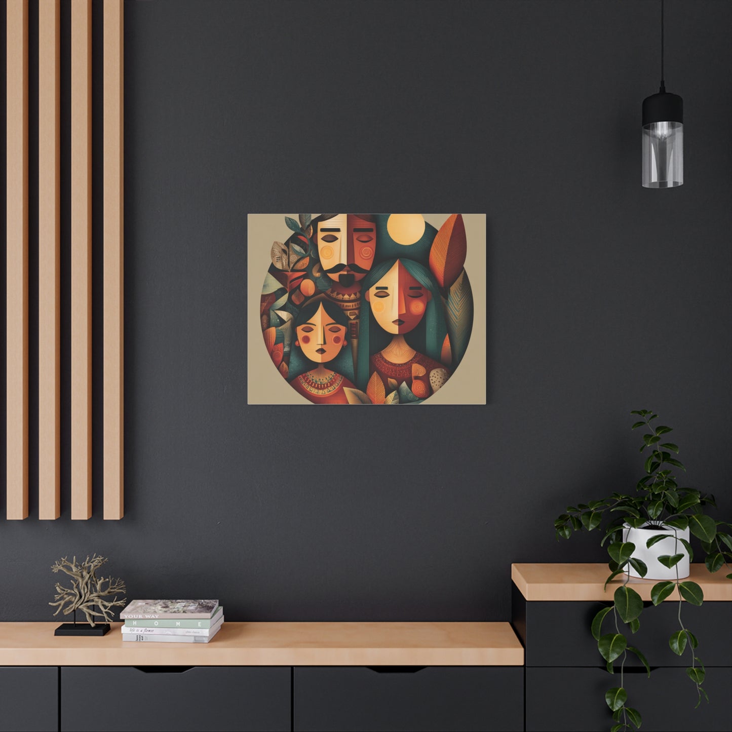 Canvas Print - Hispanic Heritage Inspired Art