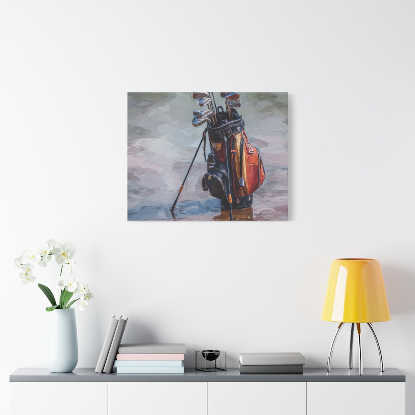 Golf Bag Canvas Art