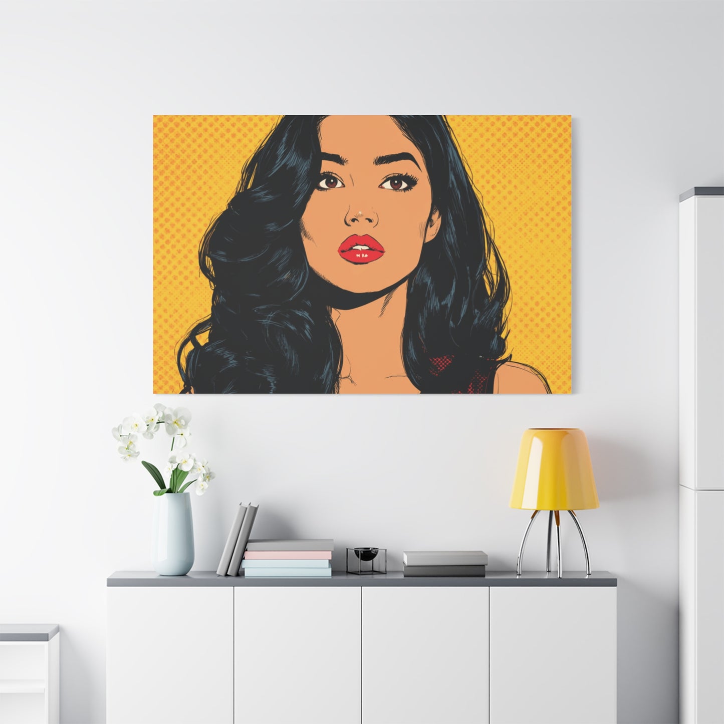 Canvas Print Pop Art Style