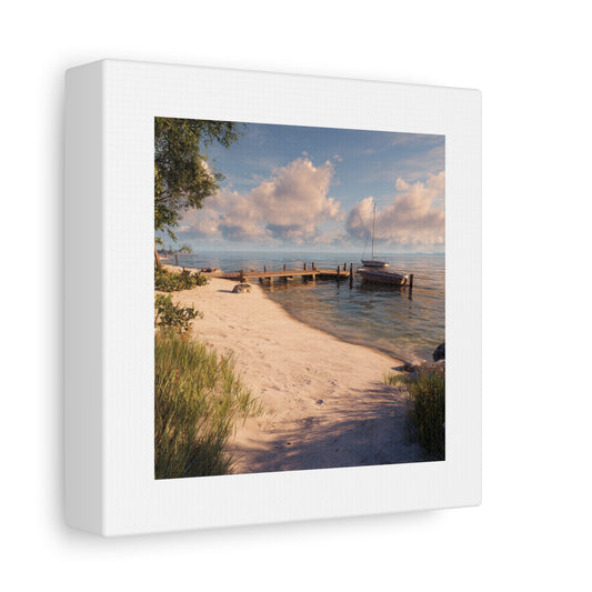 Canvas Print - Beautiful Beach Scene