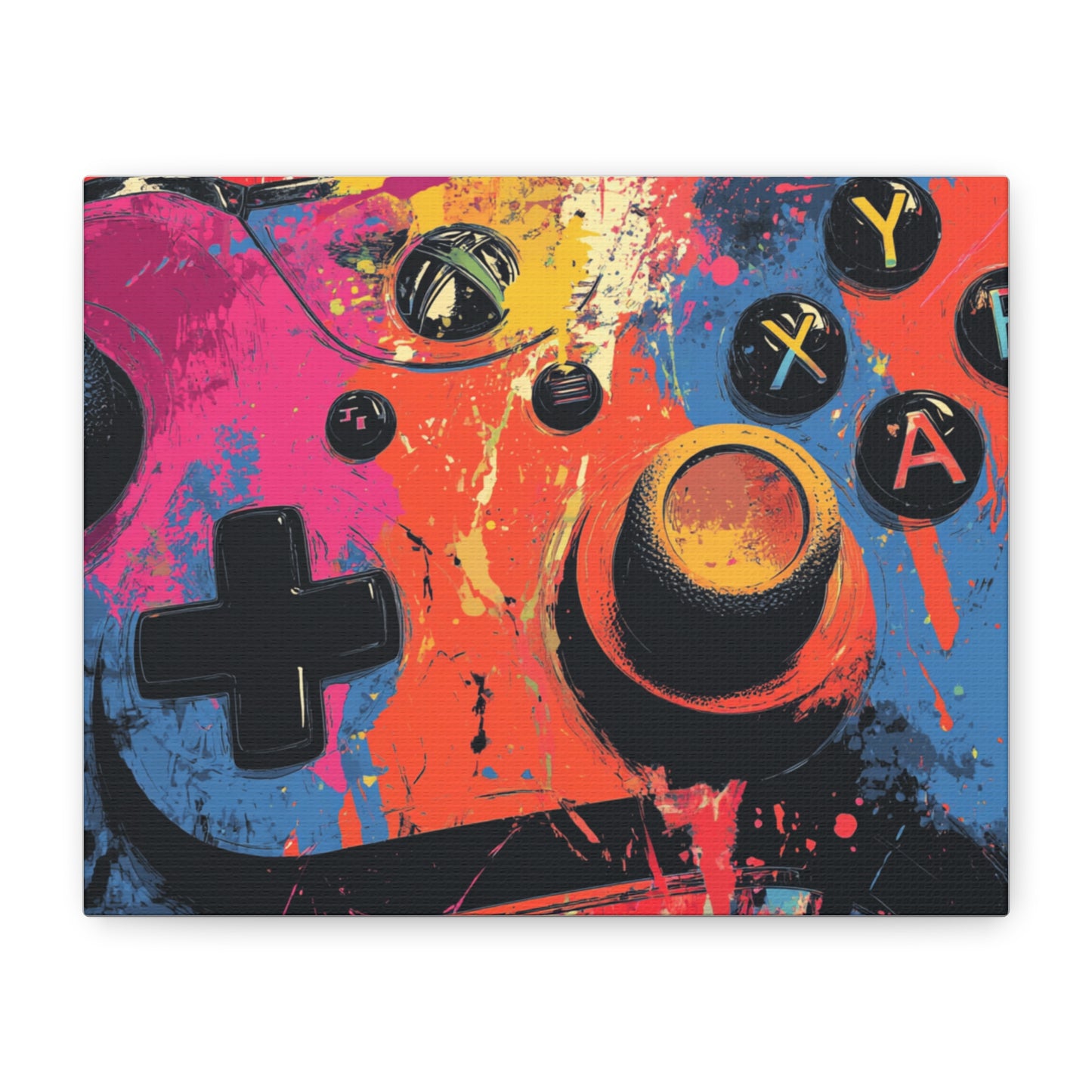 Vibrant Gaming Canvas Art