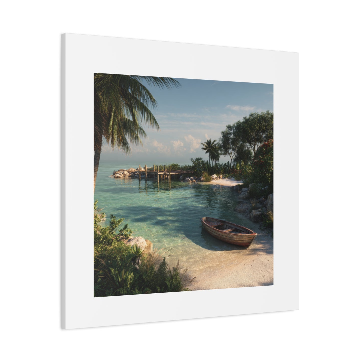 Canvas Print - Beautiful Beach View