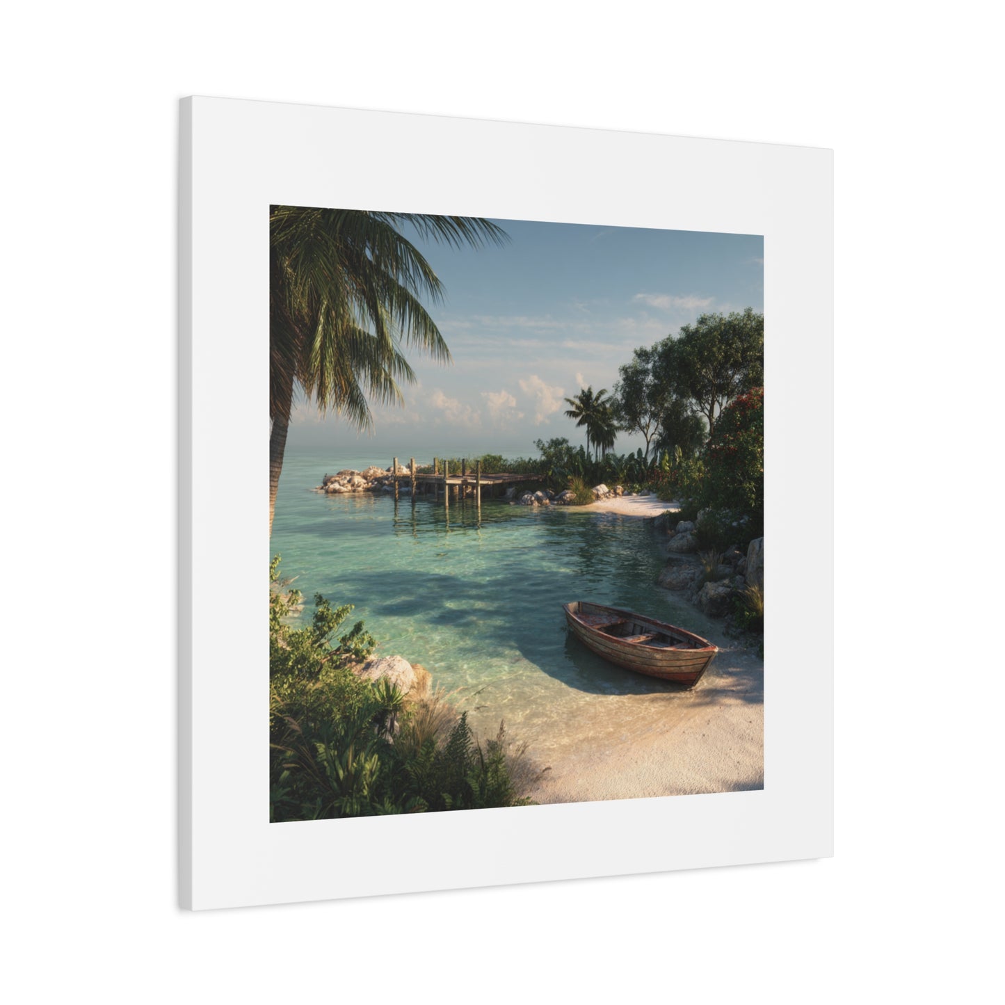 Canvas Print - Beautiful Beach View