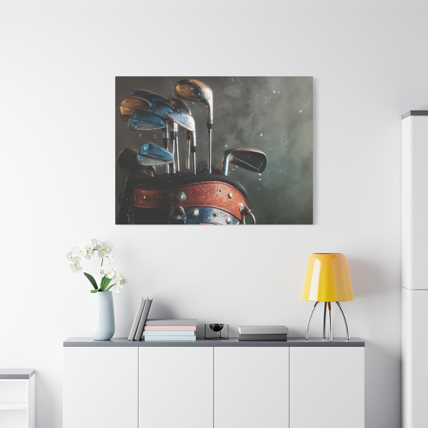Golf Club Canvas Wall Art