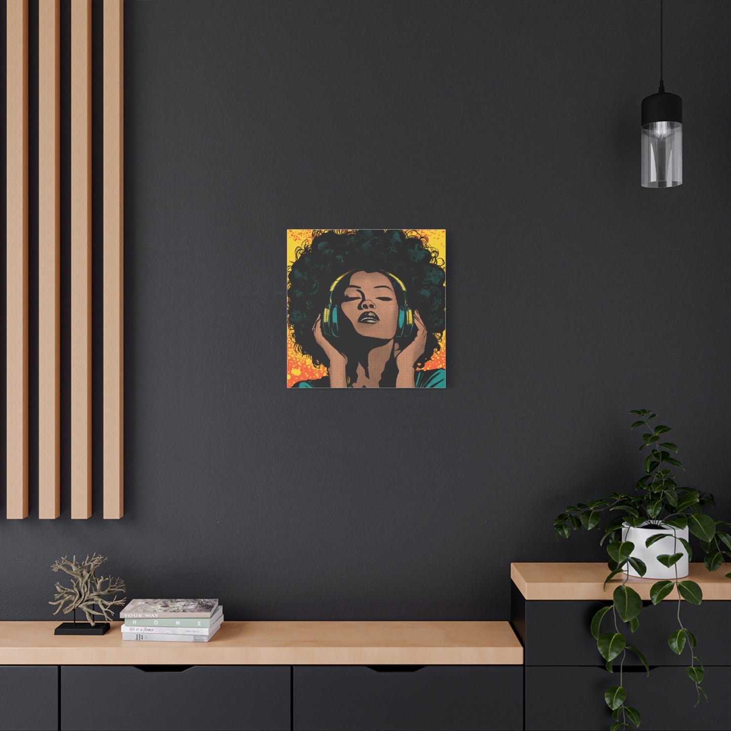 Vibrant Canvas, Music Lover