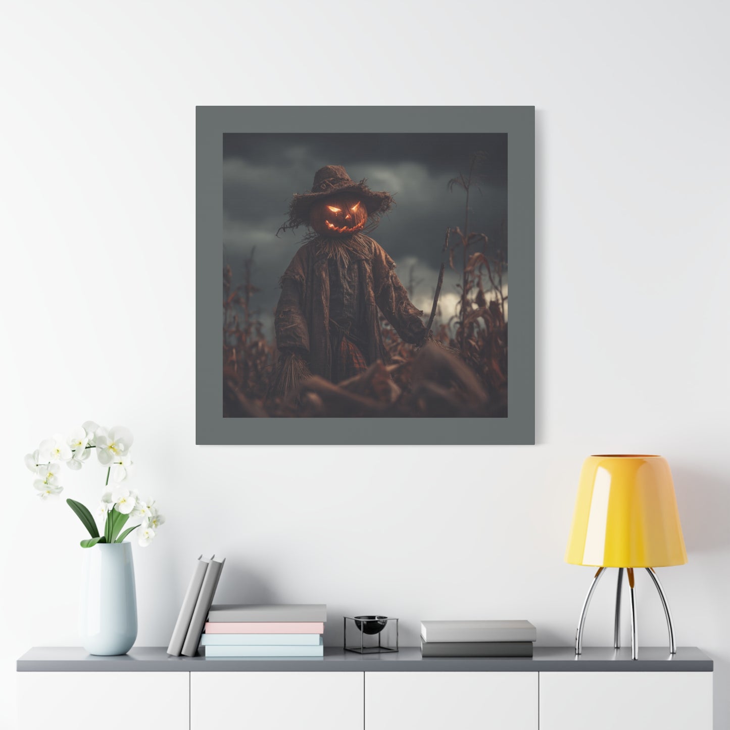 Canvas Print - Halloween Scarecrow