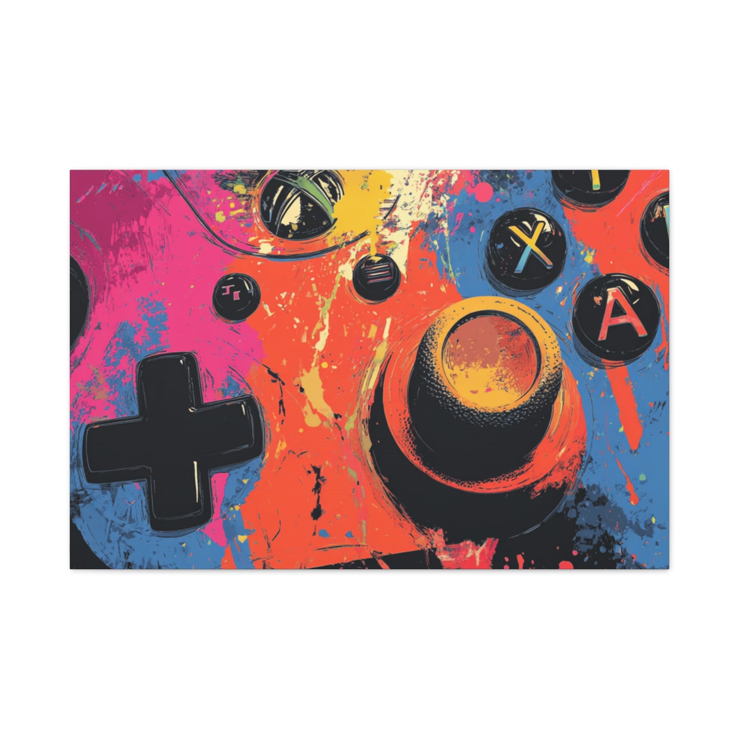 Bold Gaming Canvas Wall Art