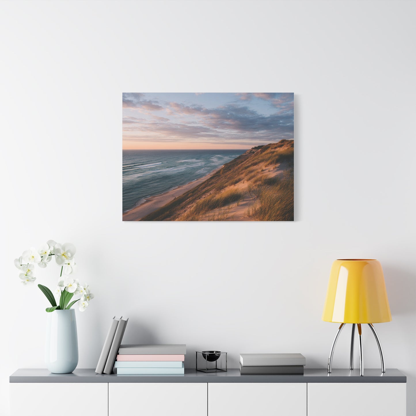 Coastal Serenity Matte Canvas Wall Art