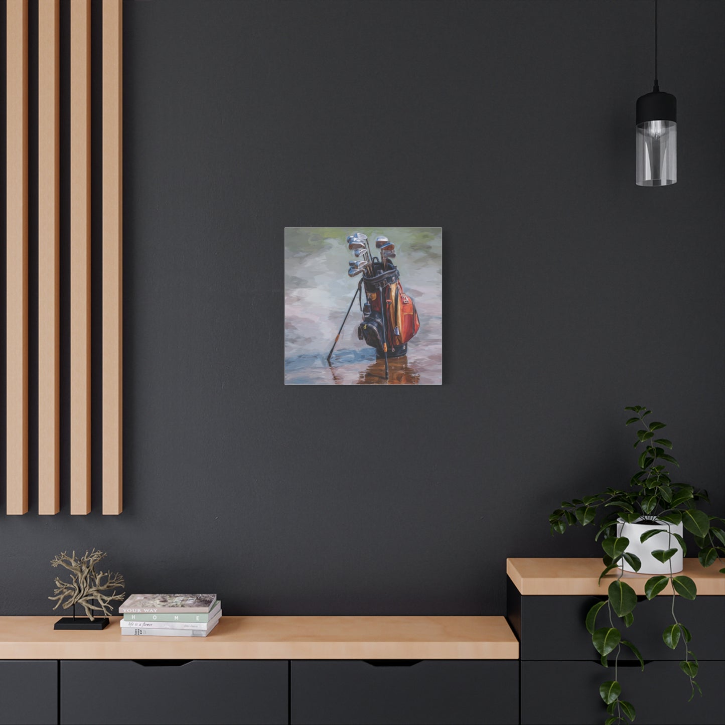 Golf Bag Canvas Art