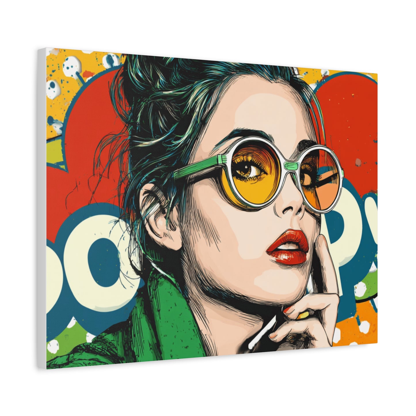 Canvas Print - Pop Art Style, Colorful
