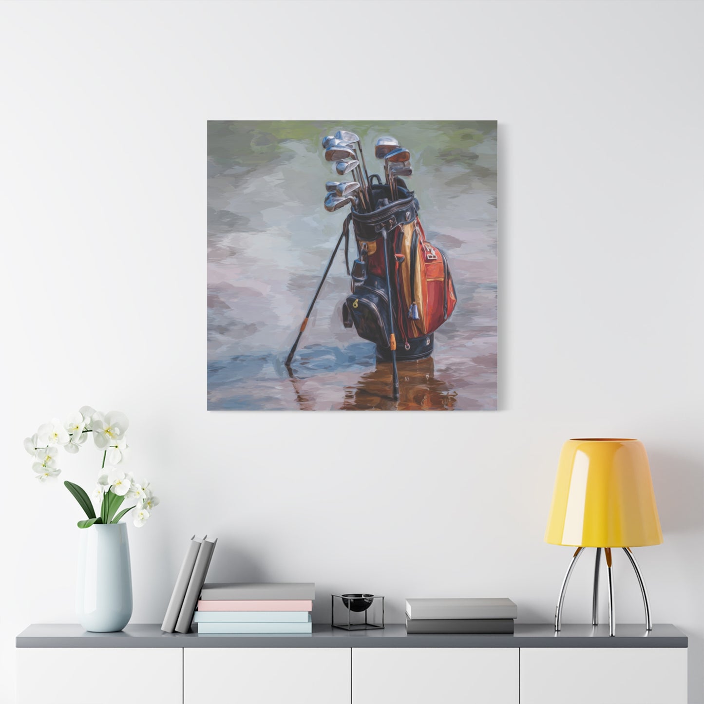 Golf Bag Canvas Art