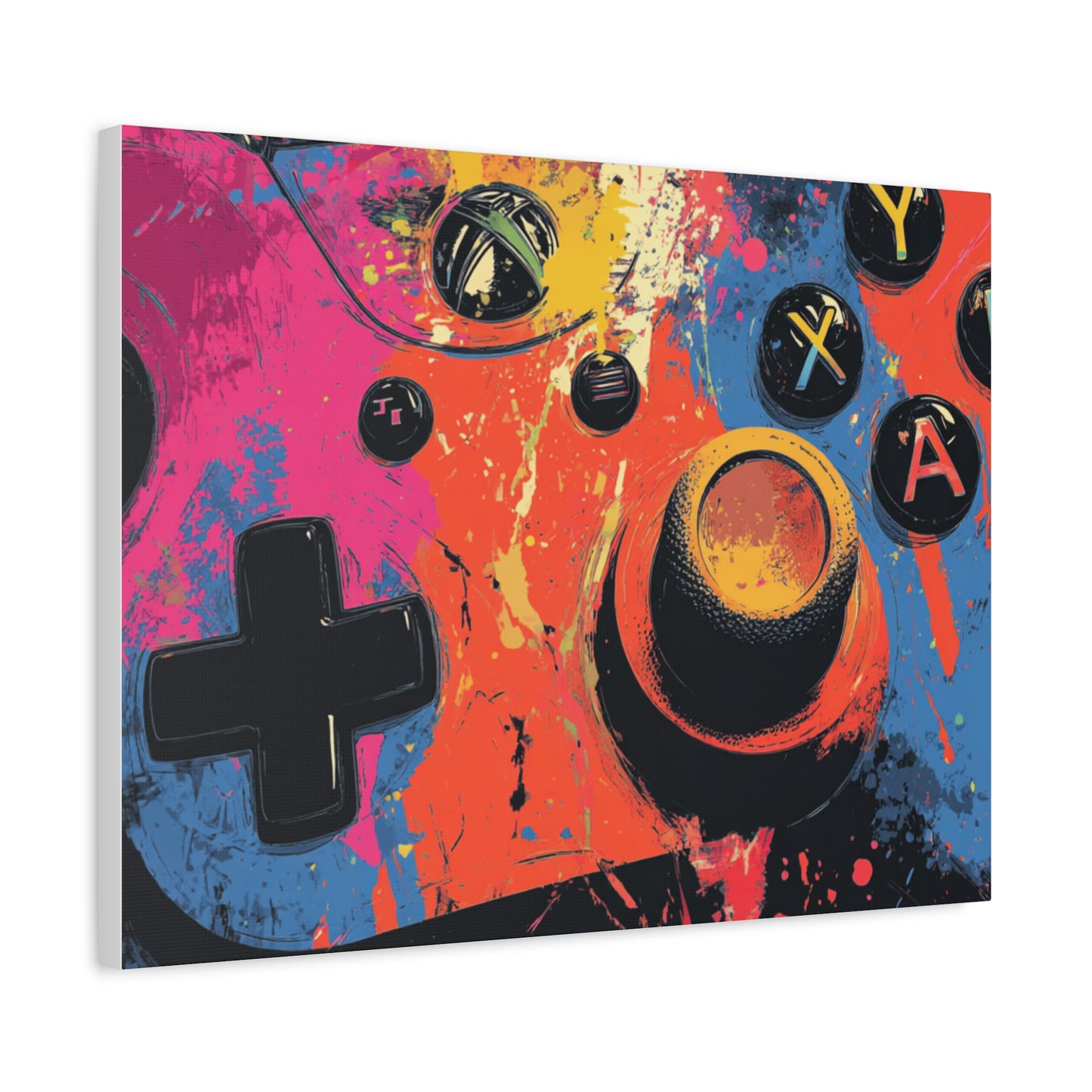 Bold Gaming Canvas Wall Art