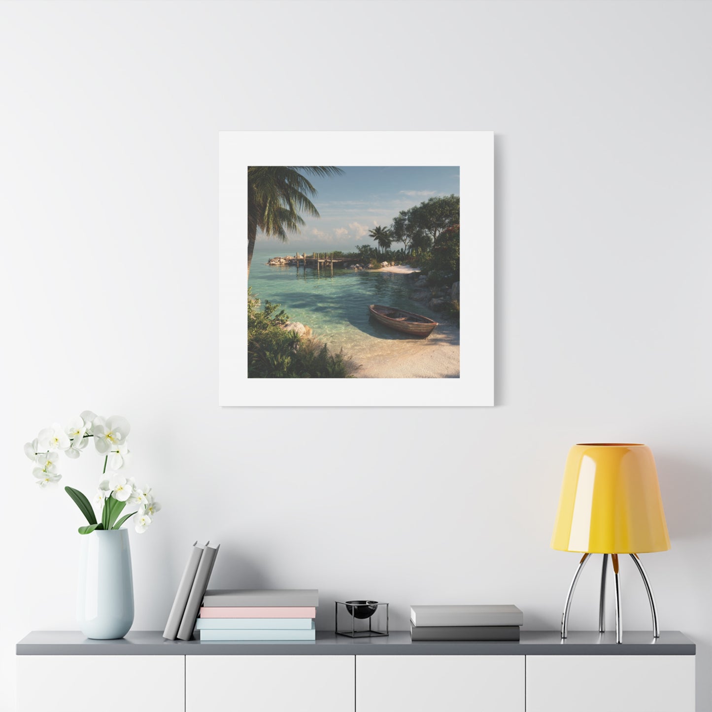Canvas Print - Beautiful Beach View