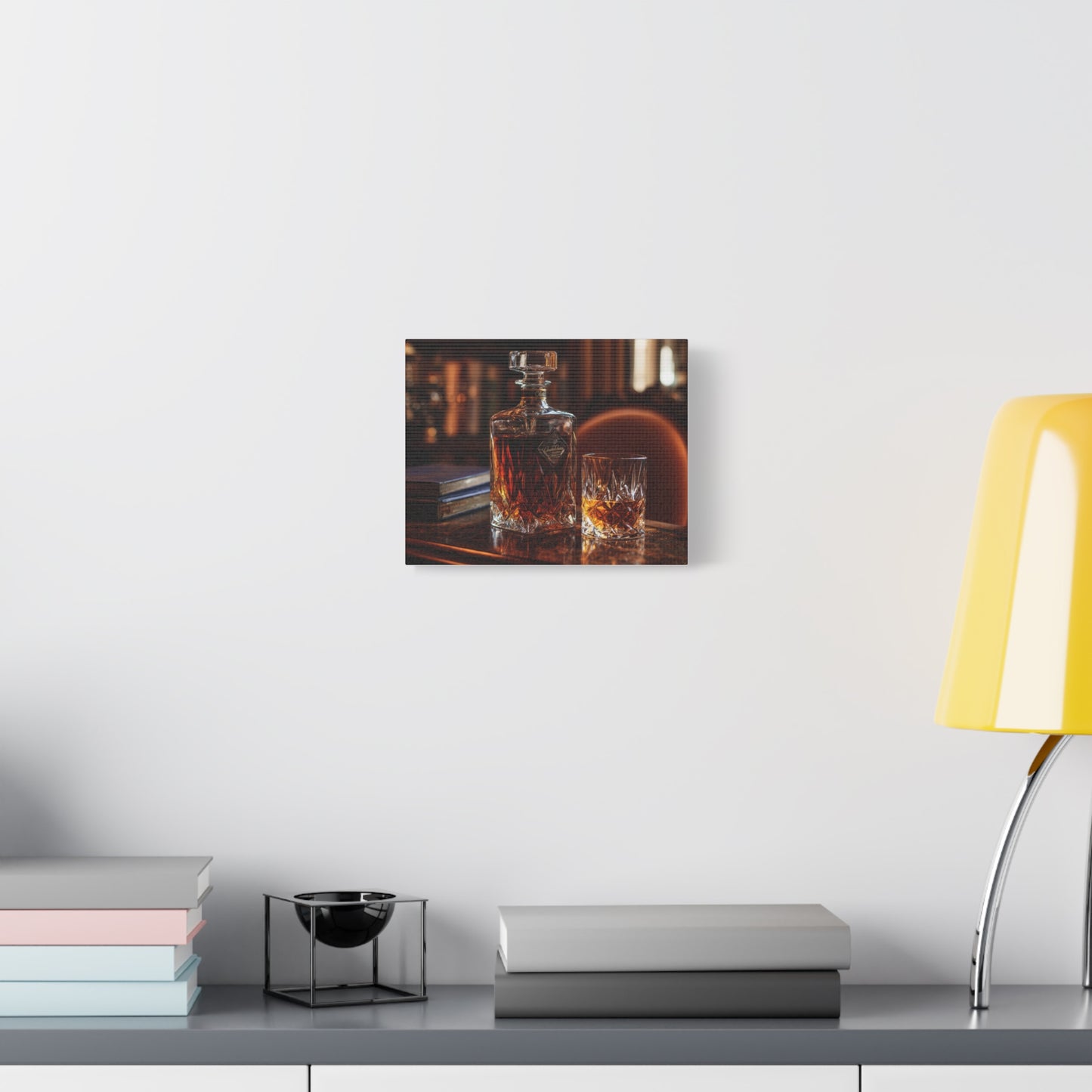 Elegant Whiskey Art Canvas