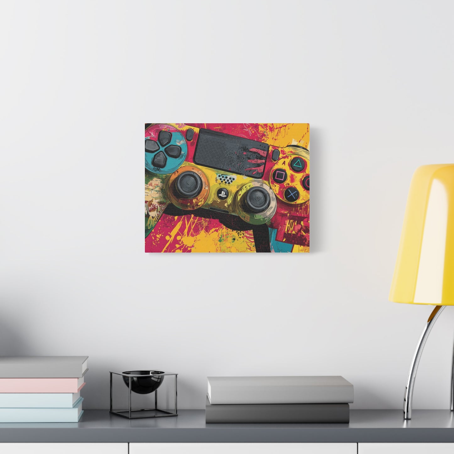 Colorful Gaming Canvas Wall Art