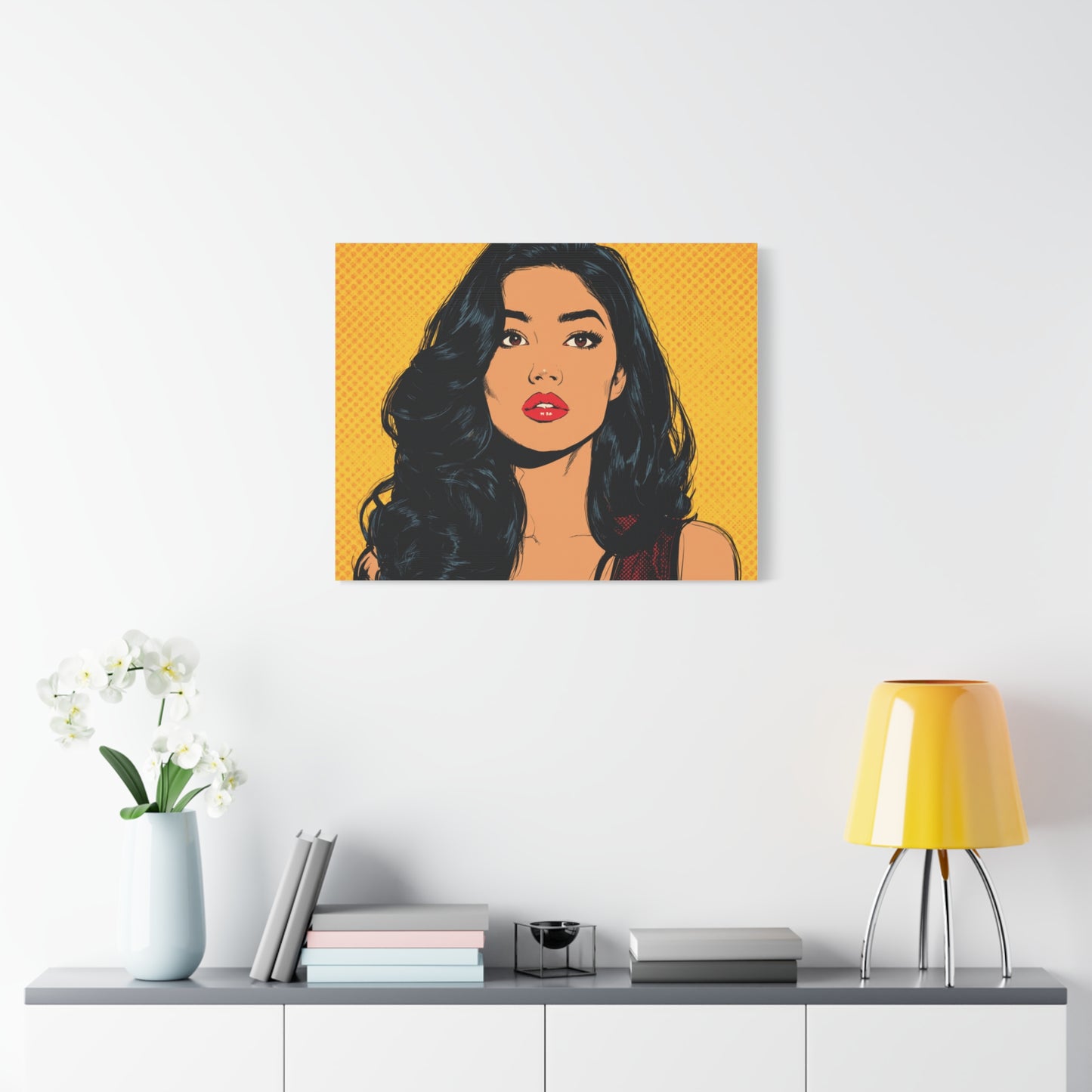 Canvas Print Pop Art Style