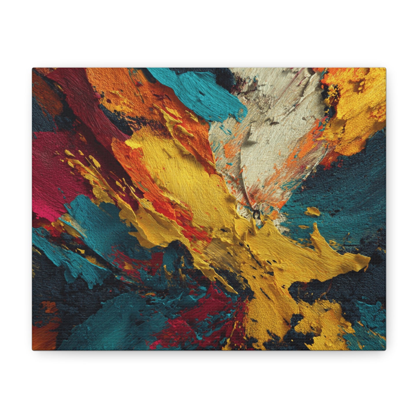 Colorful Abstract Canvas Wall Art