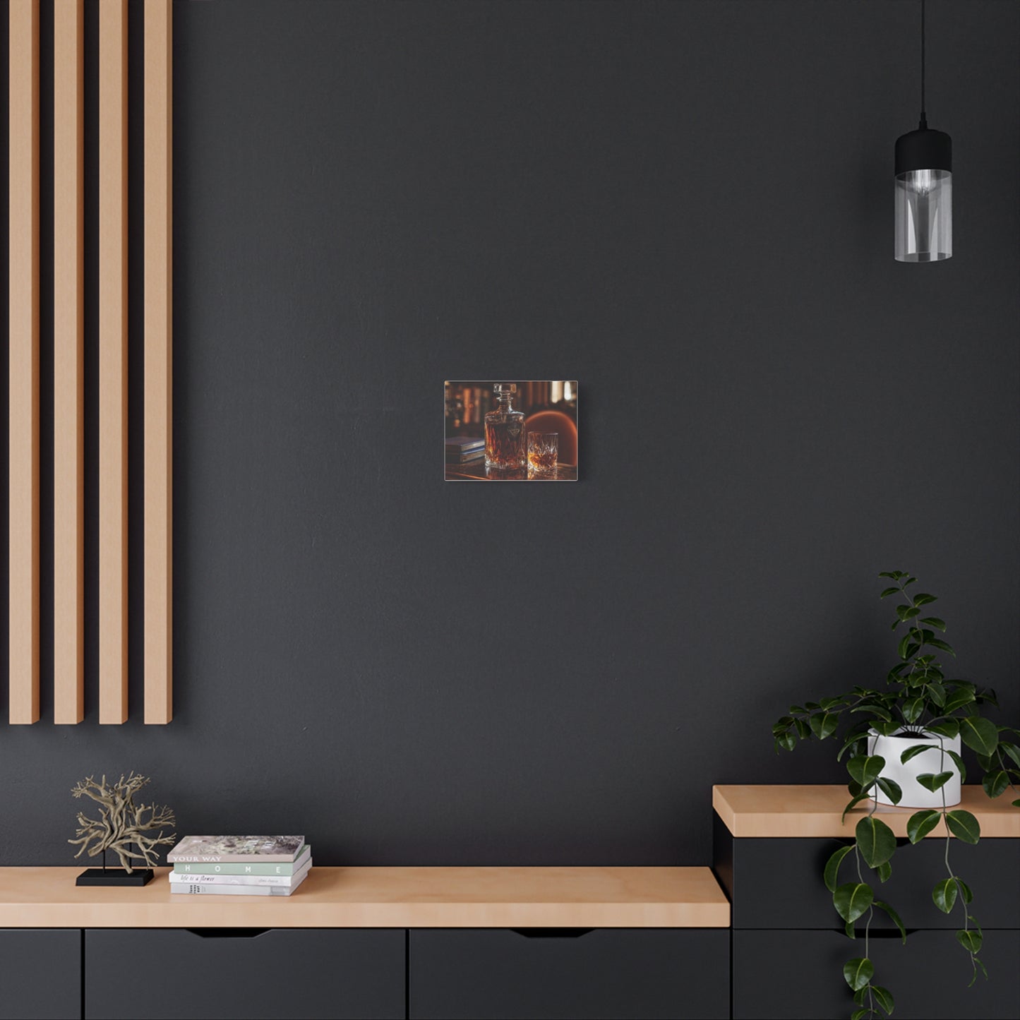Elegant Whiskey Art Canvas