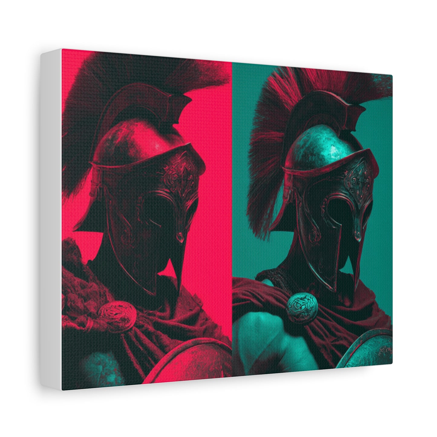 Spartan Warrior Canvas Wall Art