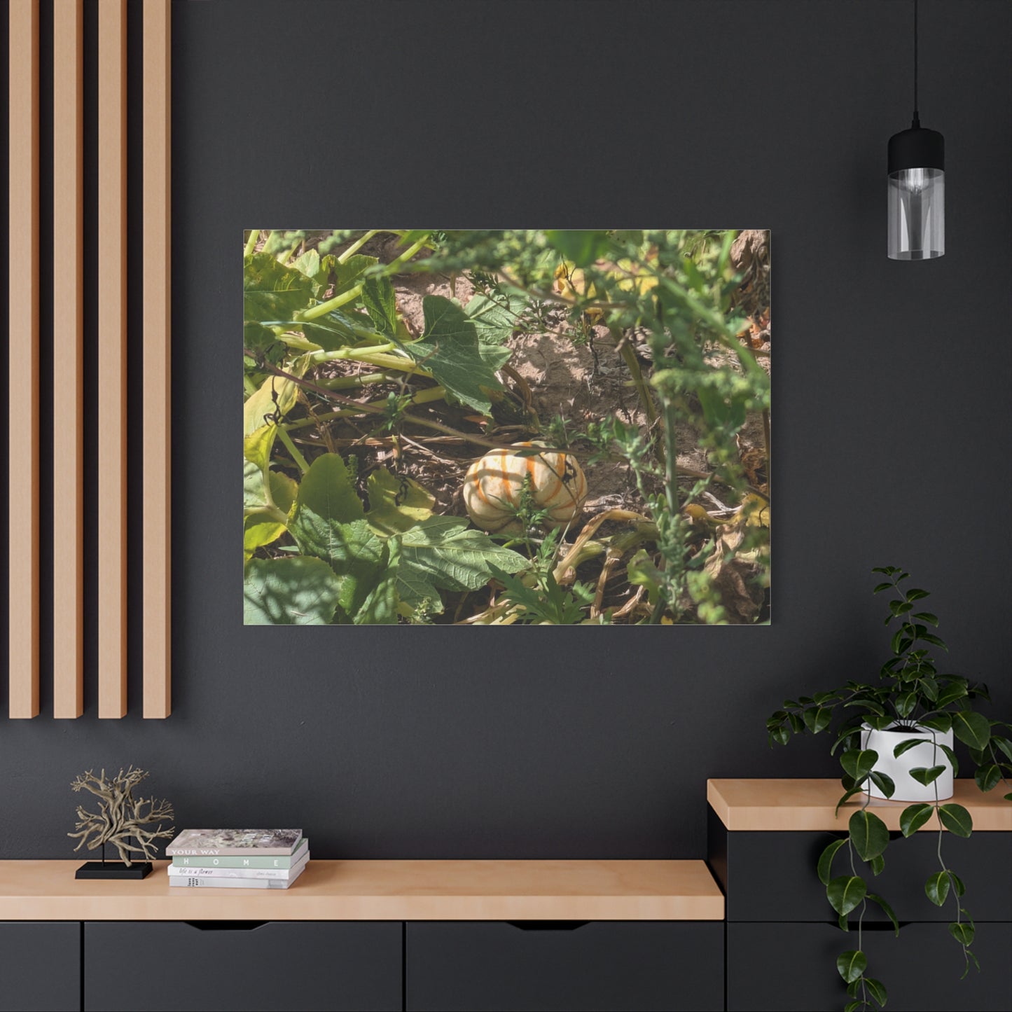 Harvest Pumpkin Canvas Art Wall Decor
