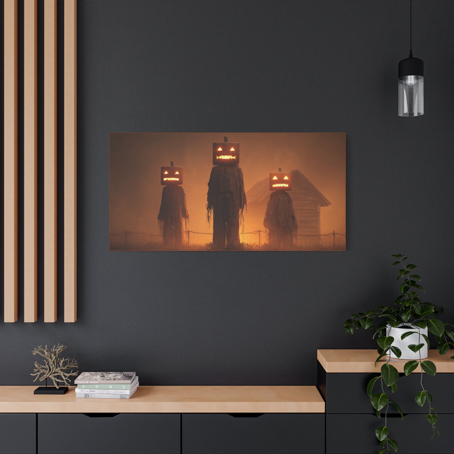 Canvas Print - Spooky Halloween Picture