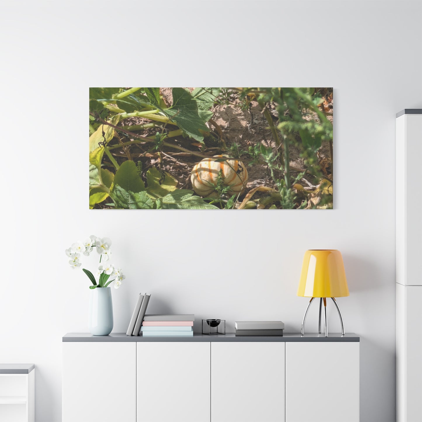Harvest Pumpkin Canvas Art Wall Decor
