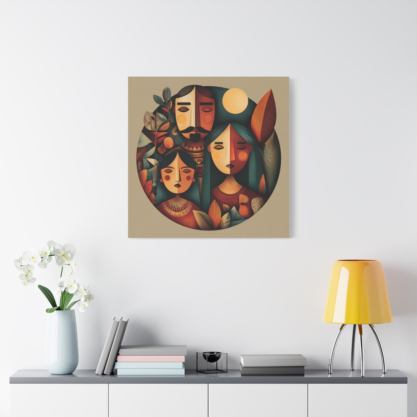 Canvas Print - Hispanic Heritage Inspired Art